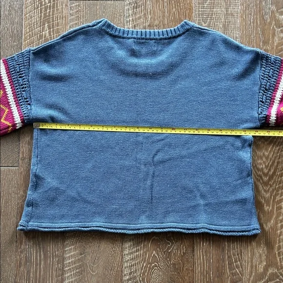 Altar'd State Denim Blue Sweater - Picture 5 of 6